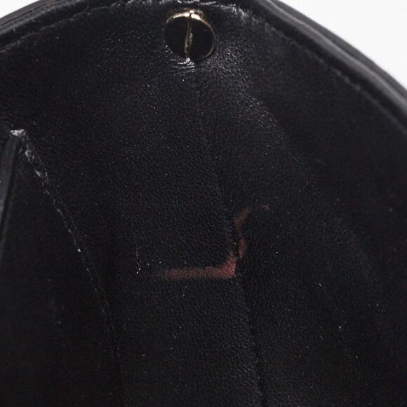 Valentino Black Brushed Leather Rockstud Shoulder Bag - Picture 11 of 12
